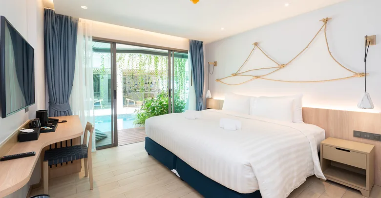 Deluxe Pool Access Room at Panwaburi Beachfront Resort Phuket